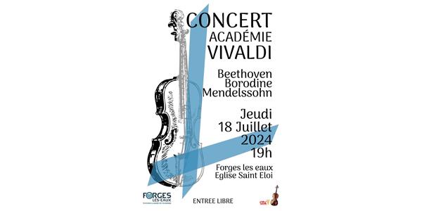 Concert Académie Vivaldi - Jeudi 18 Juillet 2024