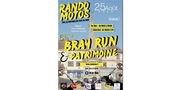 Bray Run et Patrimoine - Dimanche 25 Août 2024